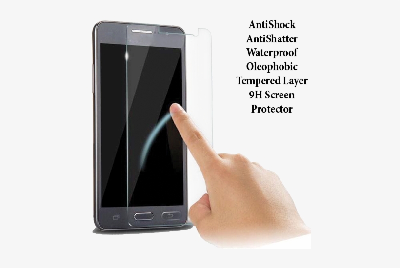 Scratch Resistant Matte Screen Protector - Samsung Galaxy Grand, transparent png download