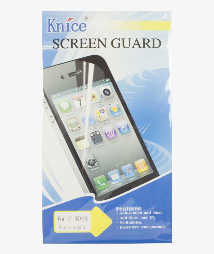 Samsung Galaxy S5 Clear Screen Protector - Decoro Premium Silicone Case For Apple Iphone 5 (purple), transparent png download