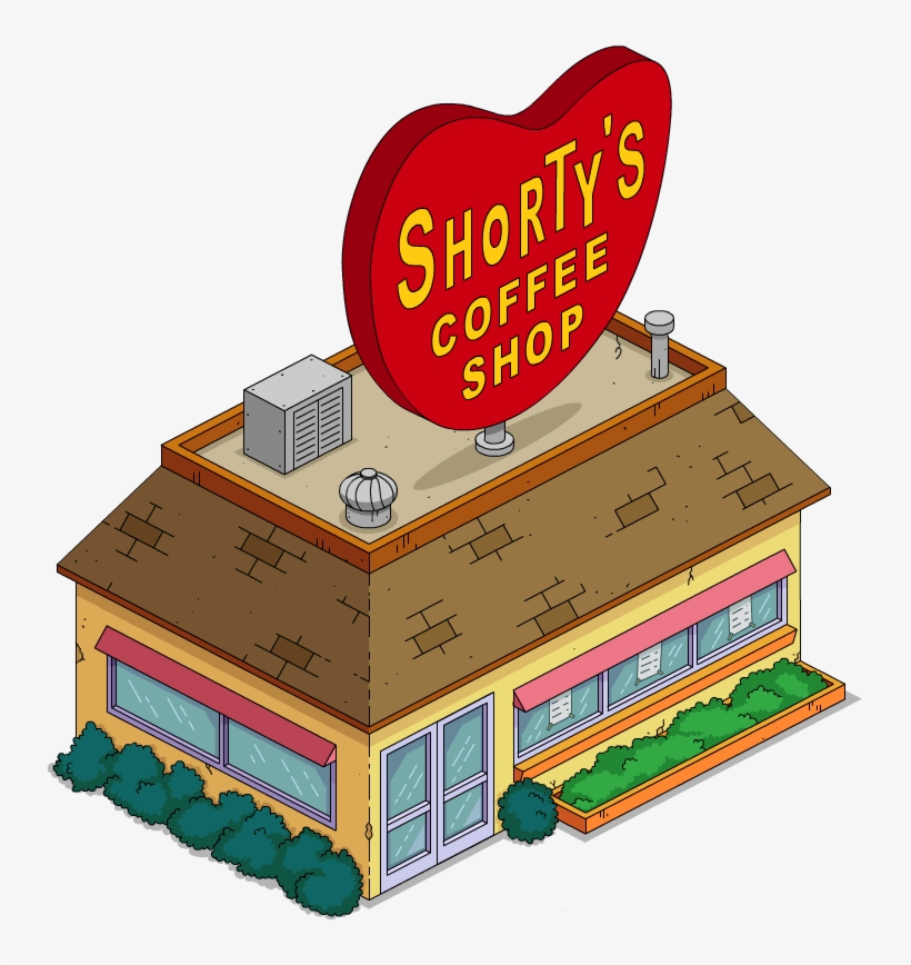 Tapped Out Shortys Coffee Shop - Shorty's Coffee Shop Tapped Out, transparent png download