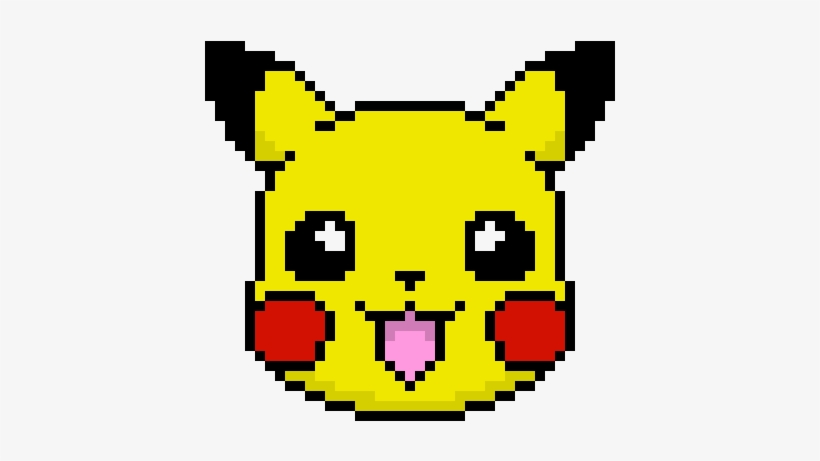 Pokemon Shuffle Pikachu - Pixelated Pikachu, transparent png download