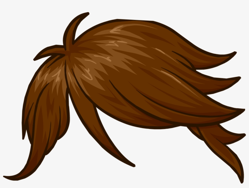 The Side Sweep Clothing 1193 Plain - Club Penguin Hair Png, transparent png download