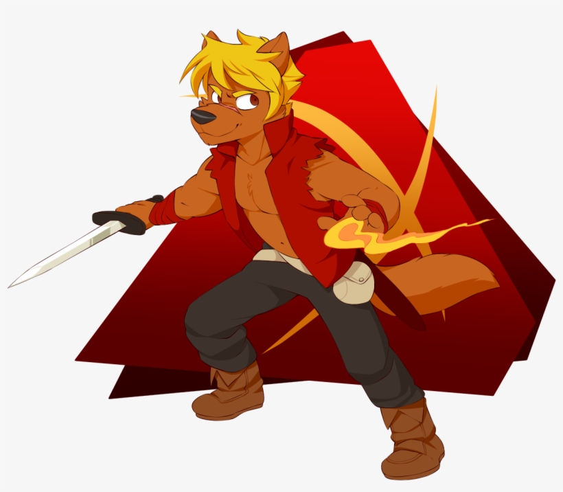 Jaryl, The Blood-red Wolf - Wolf, transparent png download