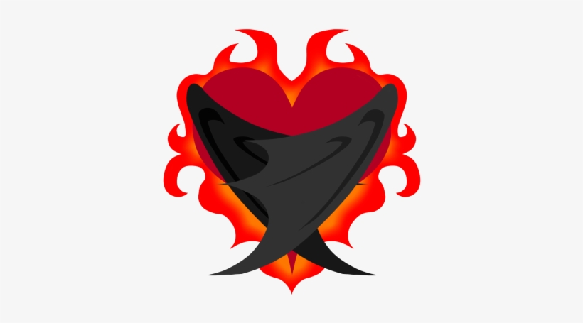 Flaming Hearts - Love, transparent png download