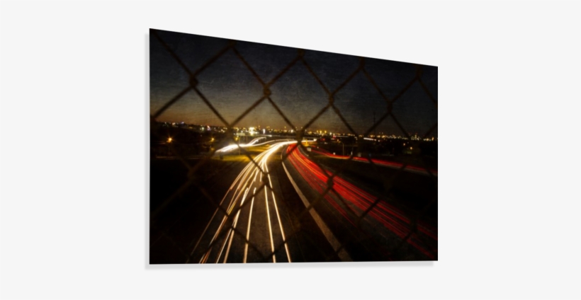 Texture Overlay Canvas Print - Suspension Bridge, transparent png download