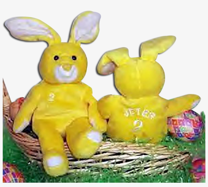 Salvino's Bamm Beanos 1999 Easter Bunny Derek Jeter - Plush Easter Bunnies, transparent png download