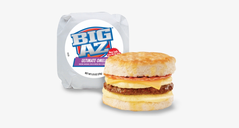 Big Az Ultimate Omelet Sandwich - Big Az Burger, transparent png download