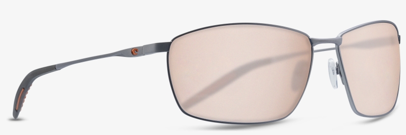 Costa Del Mar Turret Sunglasses In Matte Silver Translucent - Costa Del Mar, transparent png download
