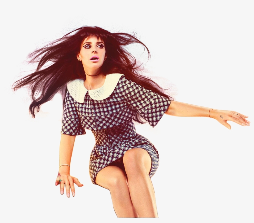 Art Collage Lana Del Rey - Lana Del Rey Modeling, transparent png download