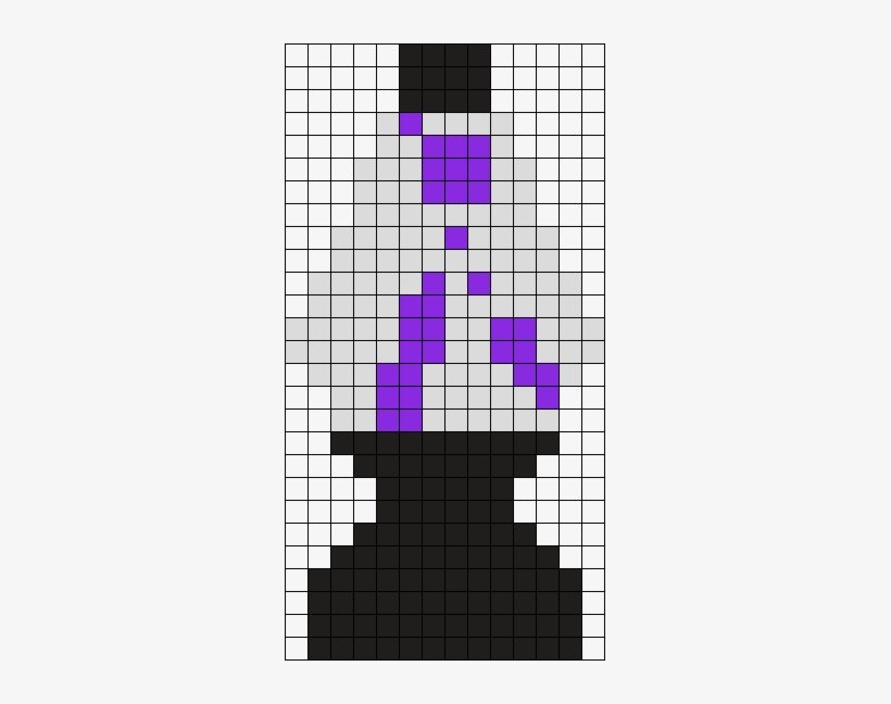 Lava Lamp Perler Bead Pattern / Bead Sprite - Bead, transparent png download