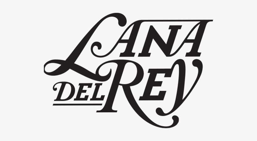 Lana Del Rey Logo - Lana Del Rey Lettering, transparent png download