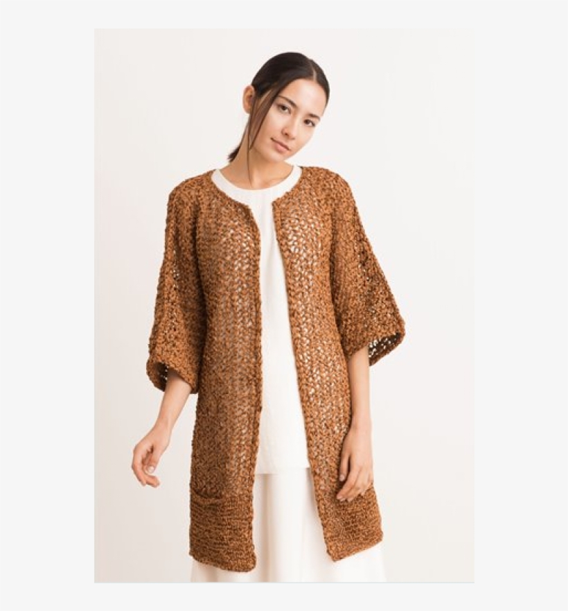 Lana Grossa Lookbook 5 Deisign 08 - Lana Grossa Alcanto 002 Dusky Pink 50g, transparent png download