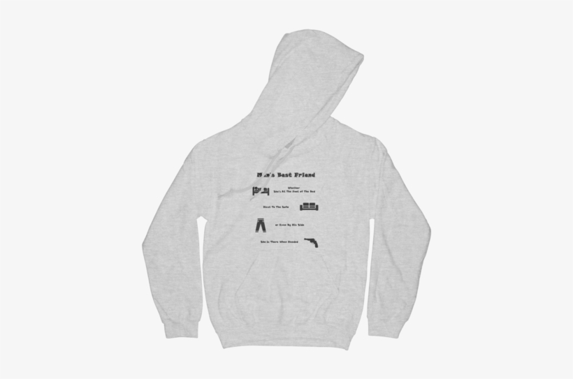 Man's Best Friend - Hoodie, transparent png download
