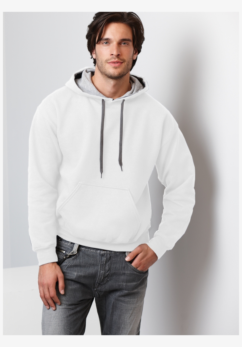 Gildan Heavy Blend - Promotional Gildan Heavy Contrast Hood - Large - Royal/sport, transparent png download
