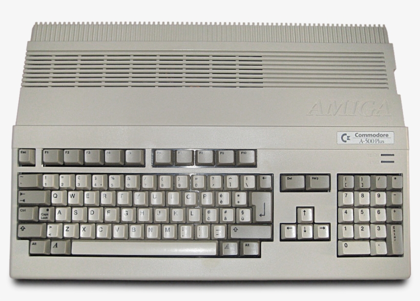 Amiga 500 Plus - Commodore Amiga 500 Plus, transparent png download