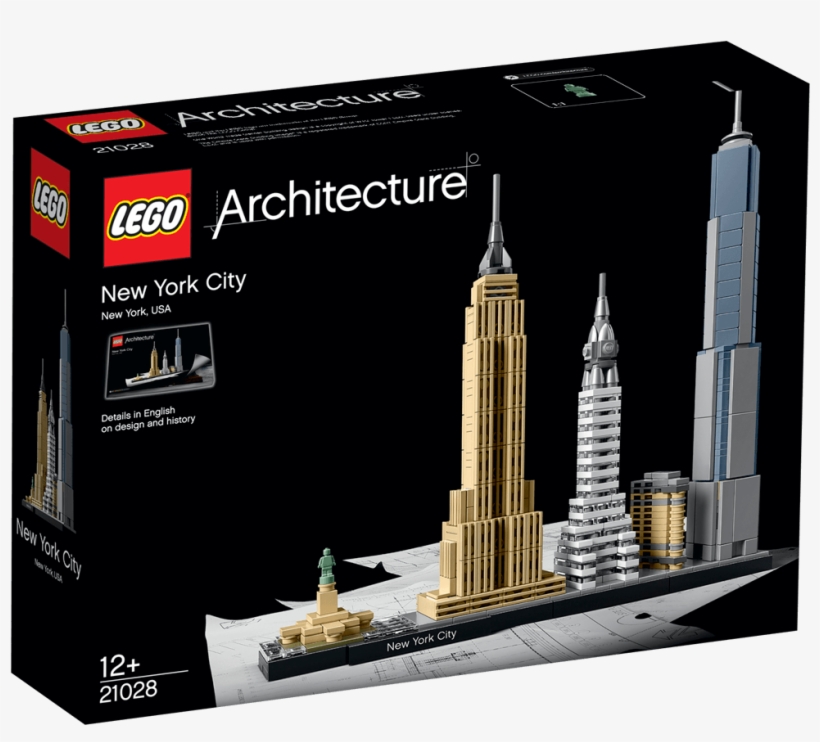 If You're Not Familiar With The Series, The Famed Building-blocks - Lego Architecture Nueva York, transparent png download
