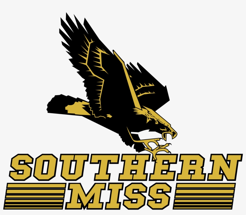 Southern Miss Golden Eagles Logo Png Transparent - Southern Mississippi Golden Eagle, transparent png download