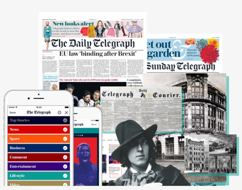 The History Of The The Telegraph Is Rich And Full Of - Wilde Years: Oscar Wilde And His Times [book], transparent png download