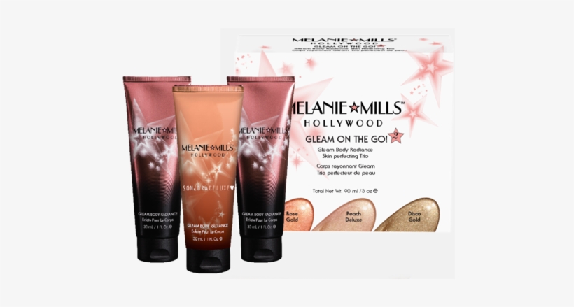 Melanie Mills Hollywood- Gleam On The Go Kit 2 - Melanie Mills Gleam On The Go, transparent png download
