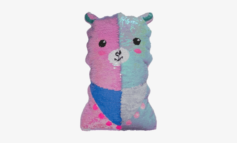 Llama Reversible Sequin Pillow - Ankit Mermaid Pillow Reversible Sequin Pillow That, transparent png download