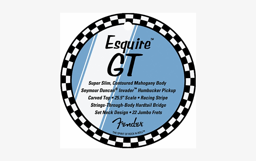 Fender Esquire Custom Gt 2003 Blue Metallic With Racing - Vintage Porsche Bbs Wheels, transparent png download