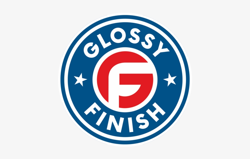Gf Outlined Logo - Glossy Finish Logo, transparent png download