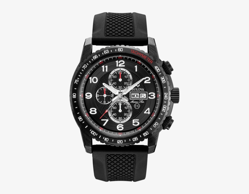 Marine Star Collection - Bulova 98c112 Mens Marine Star Chronograph Watch, transparent png download