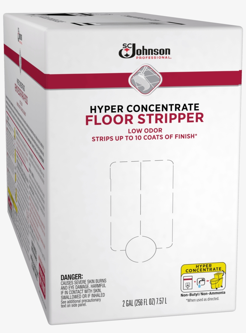Sc Johnson Professional® Hyper Concentrate Floor Stripper - Sc Johnson Professional 680076 Hyper Concentrate Floor, transparent png download