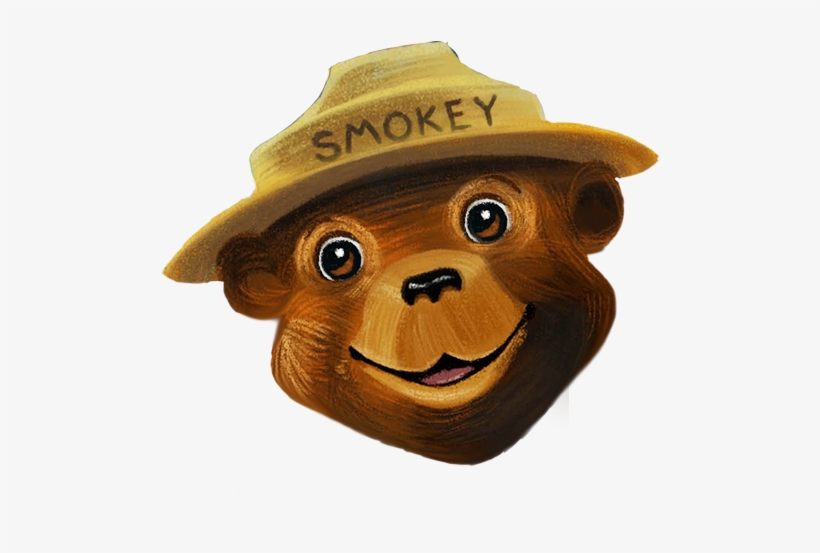 Smokey Bear Apps - Smokey The Bear Emoji, transparent png download
