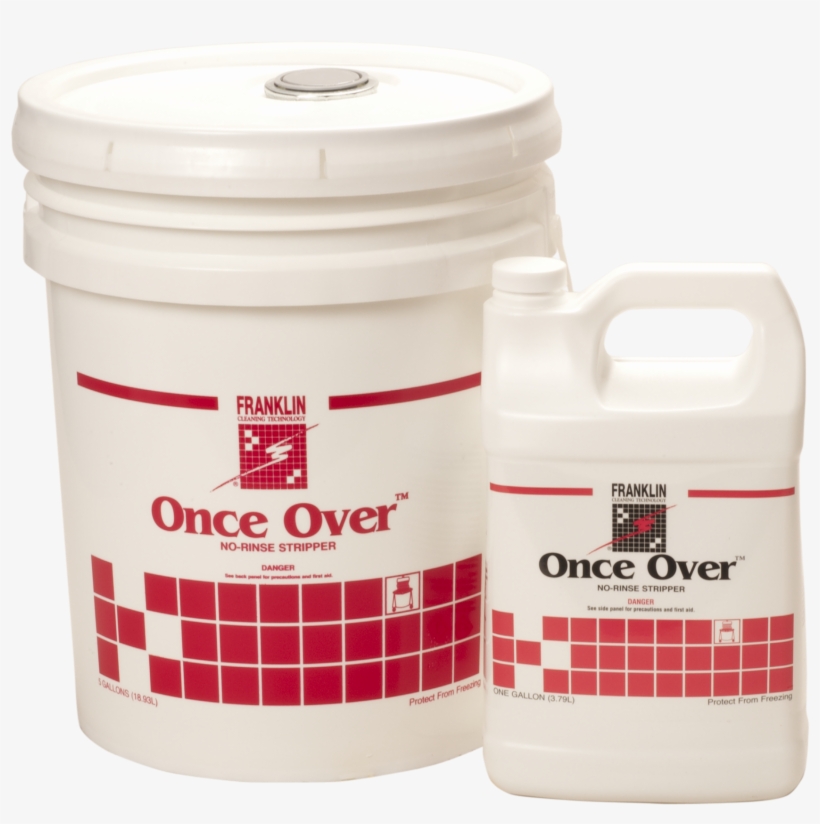Once Over™ - Franklin Cleaning Technology Once Over No-rinse Floor, transparent png download