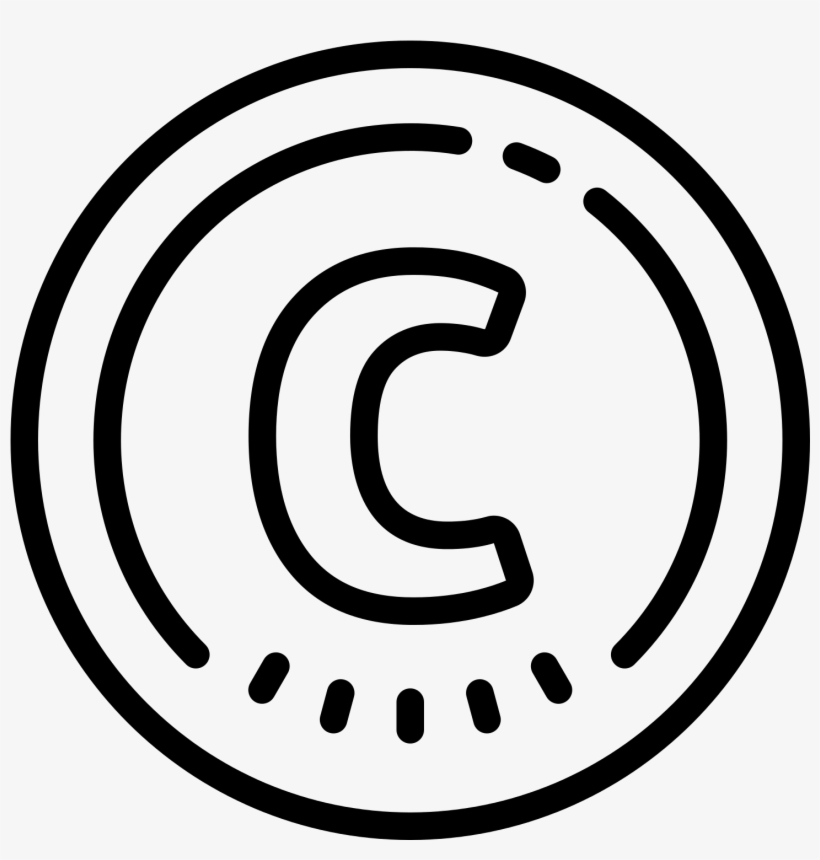 Copyright Icon - 2 Number Png Icon, transparent png download