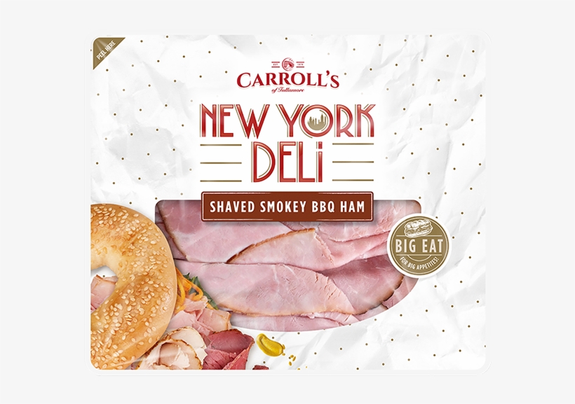 Shaved Smokey Bbq Ham - New York City, transparent png download
