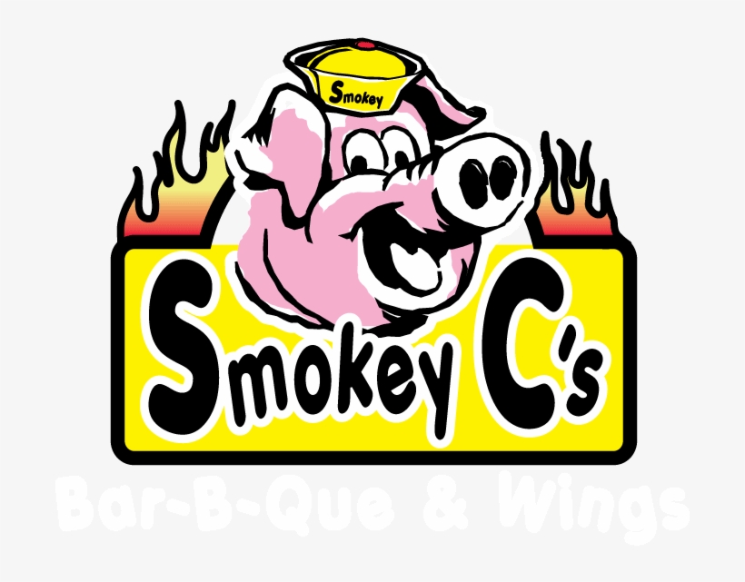 Logo-light - Smokey C's Bar-b-que & Wings, transparent png download