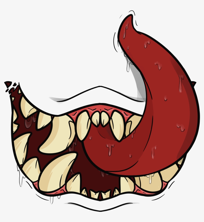 Teratophile On Twitter - Mouth In Belly, transparent png download