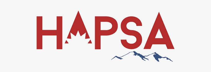 600 × 266 In Hapsa Logo Scratch - Stickerbrand Landscapes Vinyl Wall Art Snowy Mountain, transparent png download