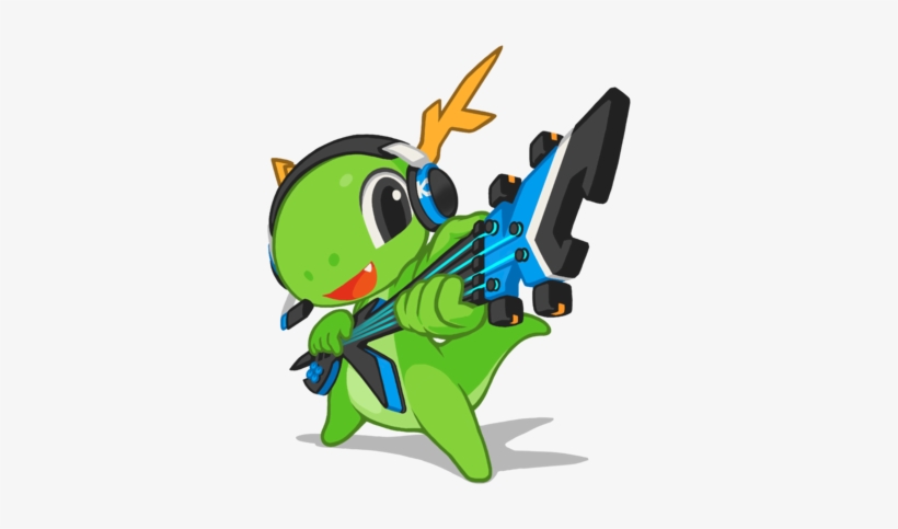 Mascot Konqi App Multimedia - Music Mascot, transparent png download