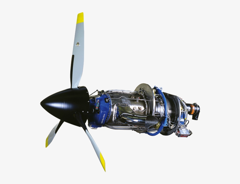 A Jet Engine Doesn't Use A Propeller At All The Thrust - Turboprop Engine, transparent png download