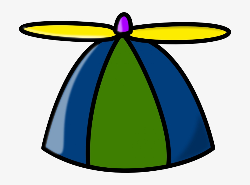A Propeller Beanie - Gorro Helicoptero Png, transparent png download