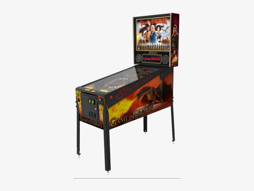 "game Of Thrones" Pinball Machine - Games Of Thrones Pinball, transparent png download