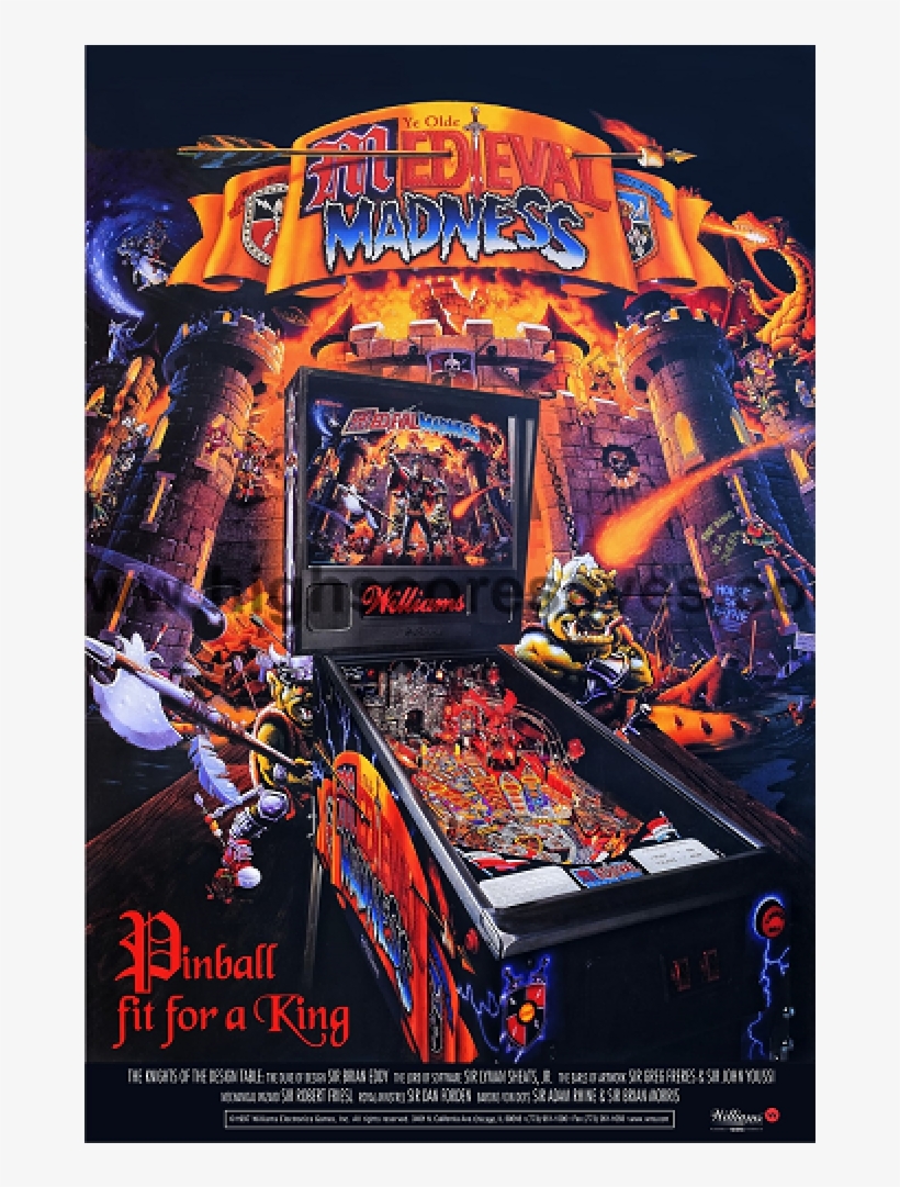 Williams Medieval Madness, transparent png download