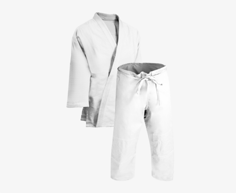 Judo White Single Weave Uniform - Judo, transparent png download
