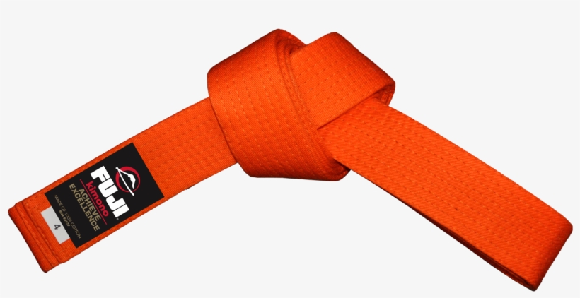 Fuji Sports Orange Belt - Fuji Sports Red Belt, transparent png download