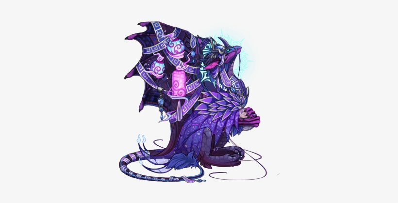 27513188 350 , " - Blue Female Dragon, transparent png download