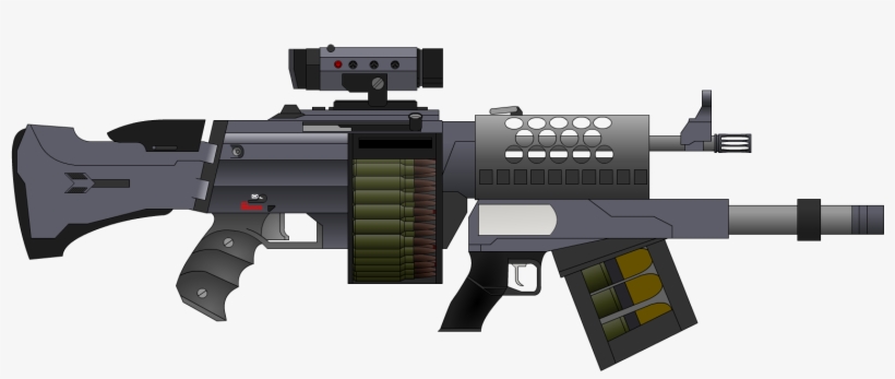 Kilgore Lmg - Assault Rifle, transparent png download