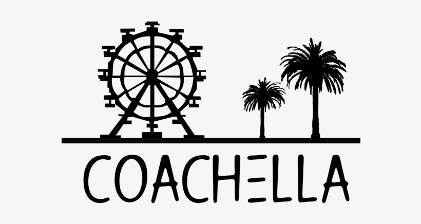 Ground Floor Coachella - Silhouette, transparent png download