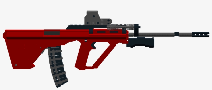 Steyer Aug Hbar Bluejay Themeister Png Aug Lmg - Firearm, transparent png download