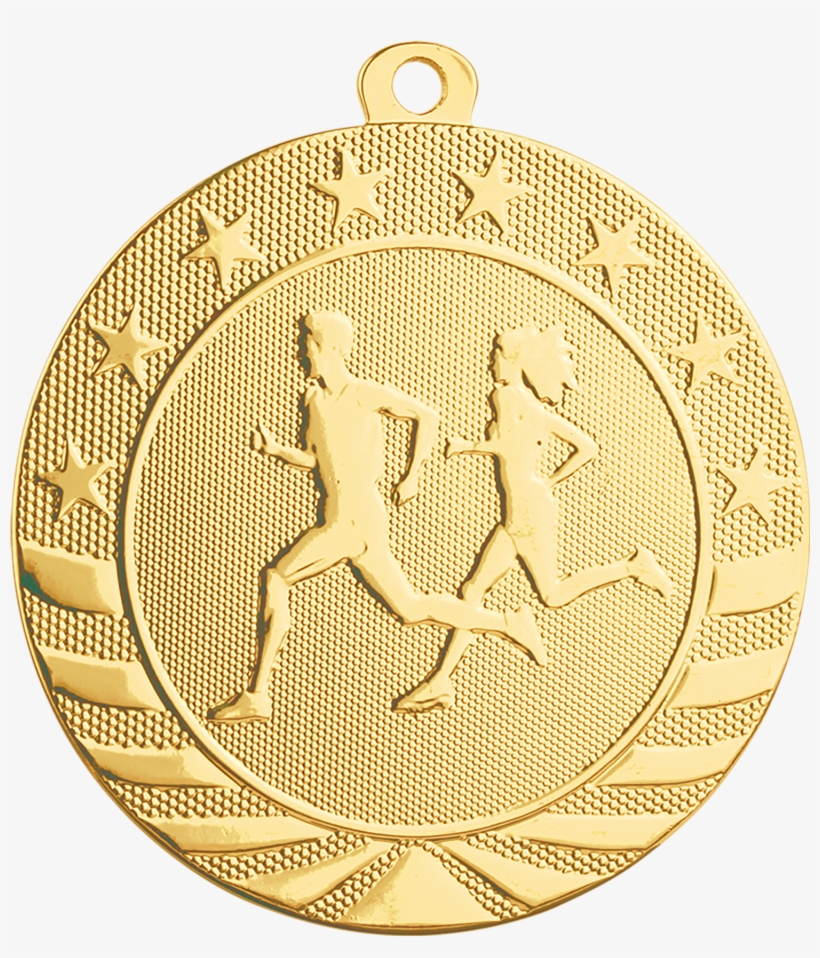 Picture Of Cross Country Starbrite Medal - Medal, transparent png download