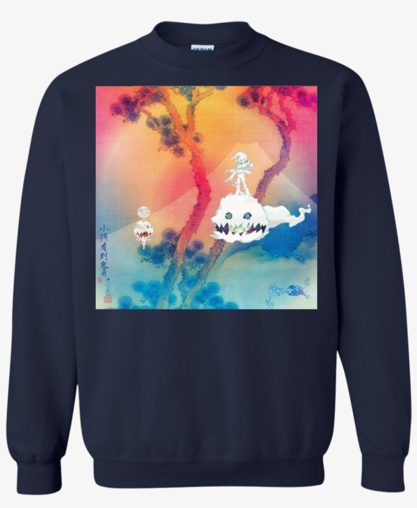 Kanye West Kid Cudi Kids See Ghosts Shirt Sweatshirt-opatee - Kids See Ghosts, transparent png download