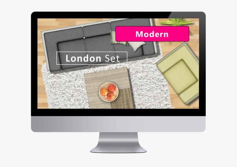 Modern V2 Palette Architectural Plan Symbols In Modern - Eye Shadow, transparent png download