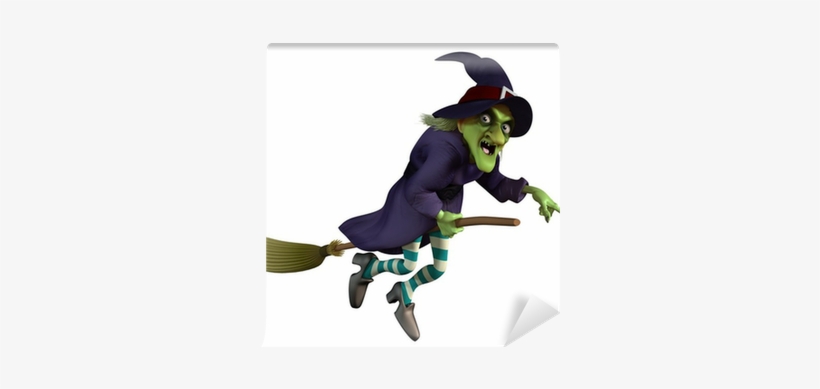 Witch On A Broom, transparent png download