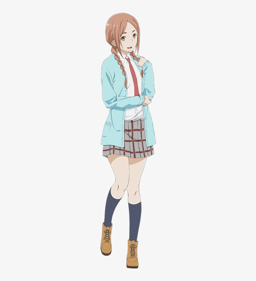 Nao Ishiwatari, Kei's Friend, Whose Family Runs A Liquor - Flying Witch Anime Nao, transparent png download